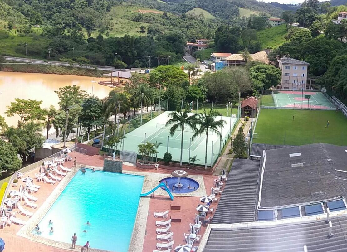 Flat Cavalinho Branco - Vista Do Lago E Piscina Aquecida Águas de Lindóia 외부 사진